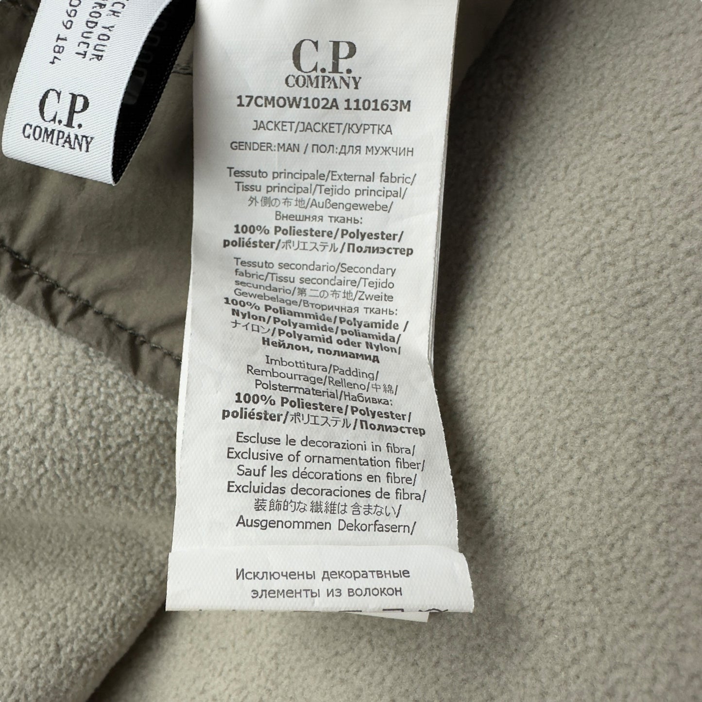 C.P. Company Polar Shell Fleece Jacket