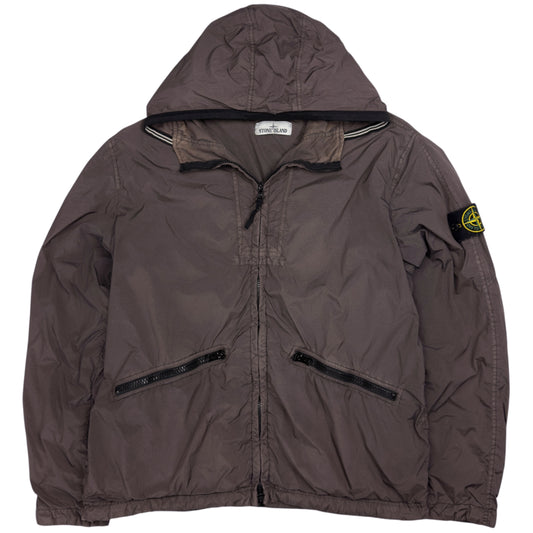 S/S 19 Stone Island Crinkle Reps NY Jacket - Brown