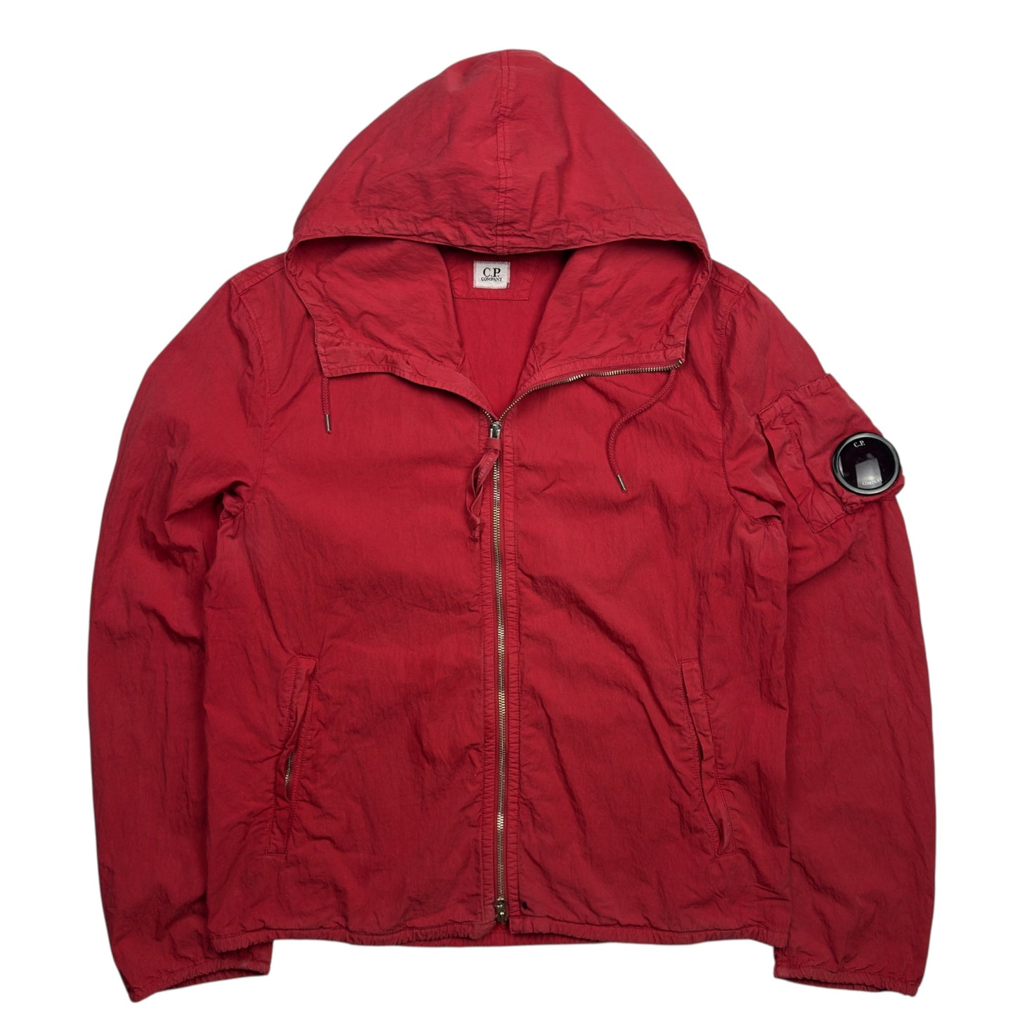 C.P. Company Big Lens Cotton Windbreaker - Red