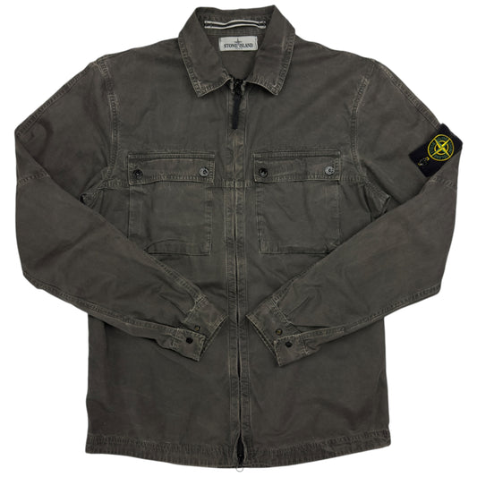A/W 13 Stone Island Cotton Overshirt - Brown