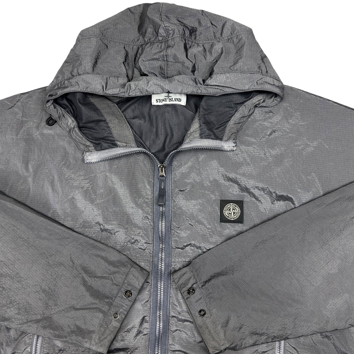 S/S 20 Stone Island Nylon Metal Watro Ripstop - Grey