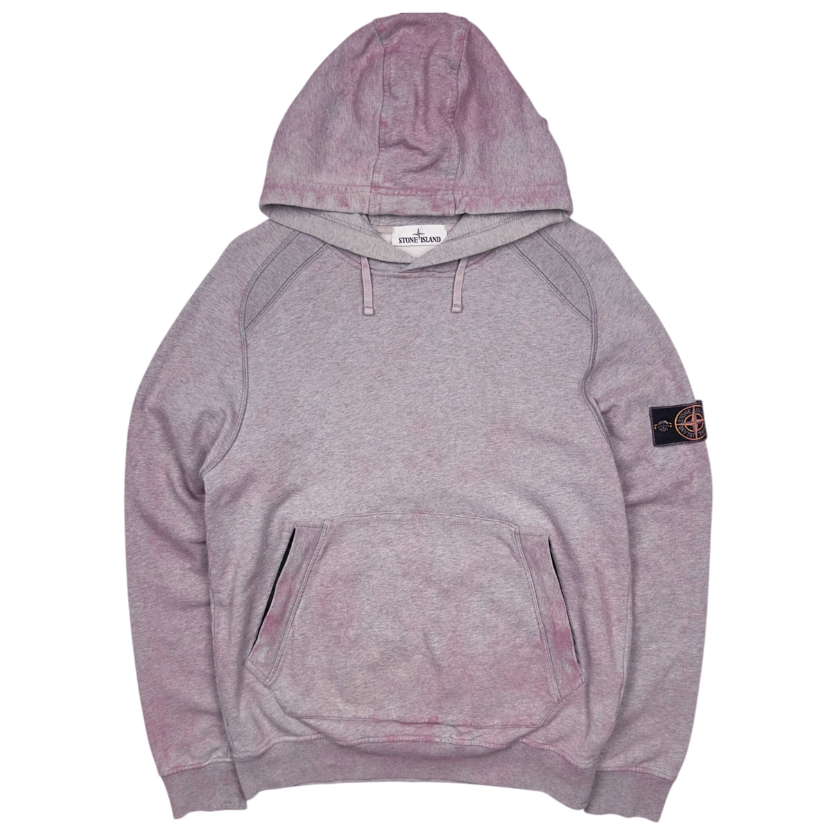 S/S 21 Stone Island Dust Colour Treatment Hoodie - Pink – Dans 