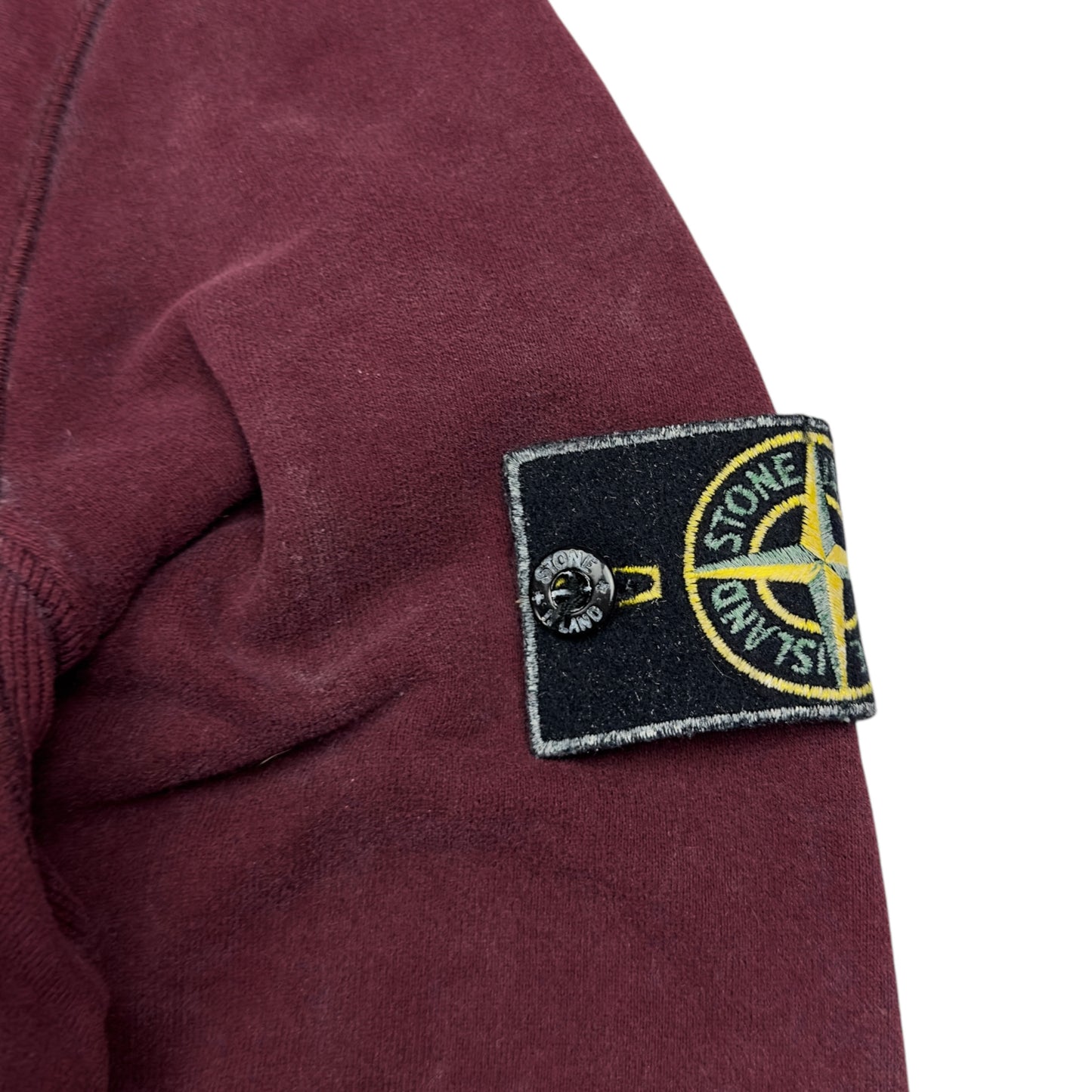 A/W 17 Stone Island Frost Crewneck Sweater - Burgundy