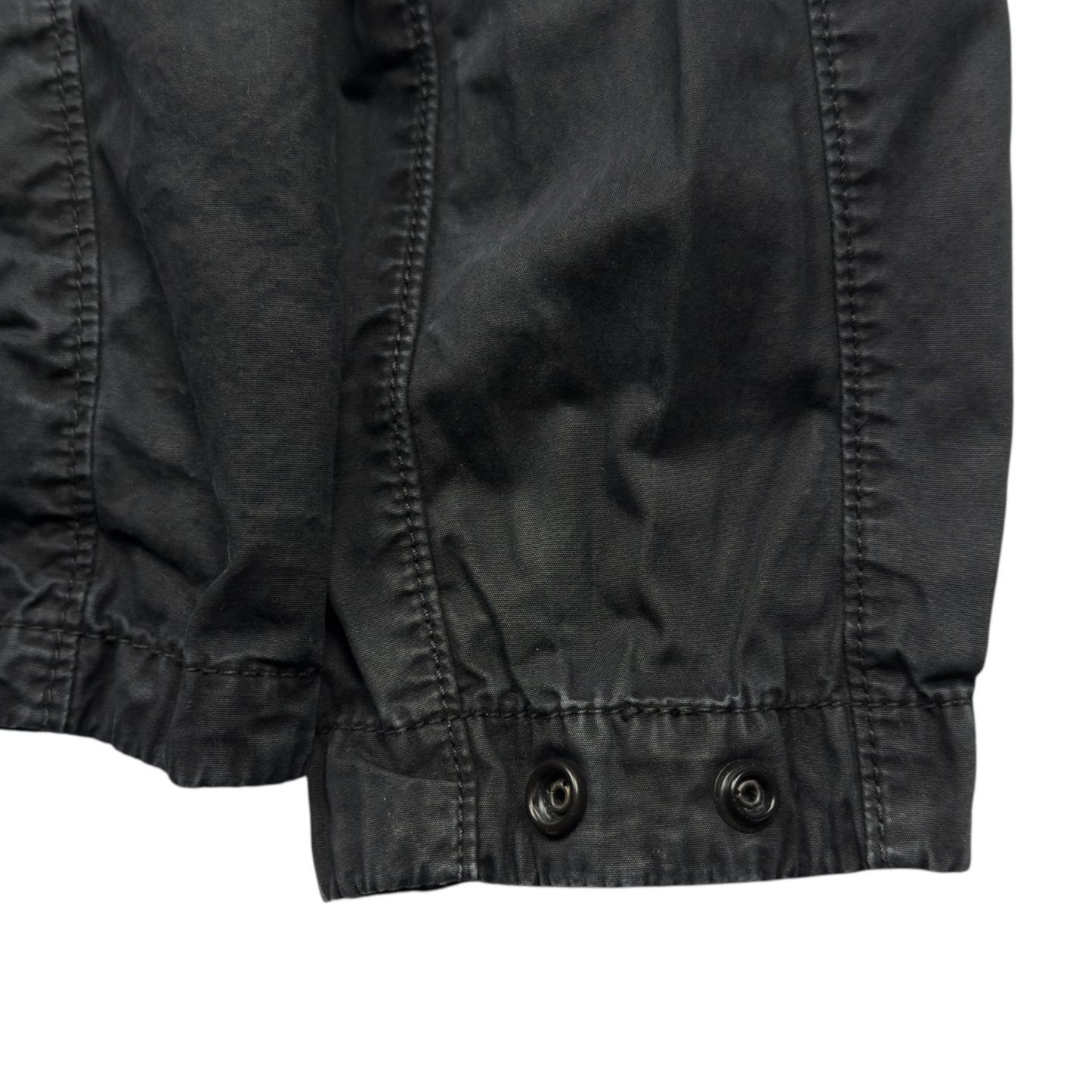 S/S 22 Stone Island Pocket Overshirt - Black