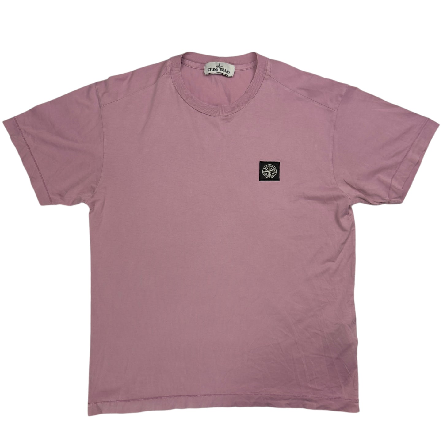 S/S 20 Stone Island Patch T-Shirt - Pink