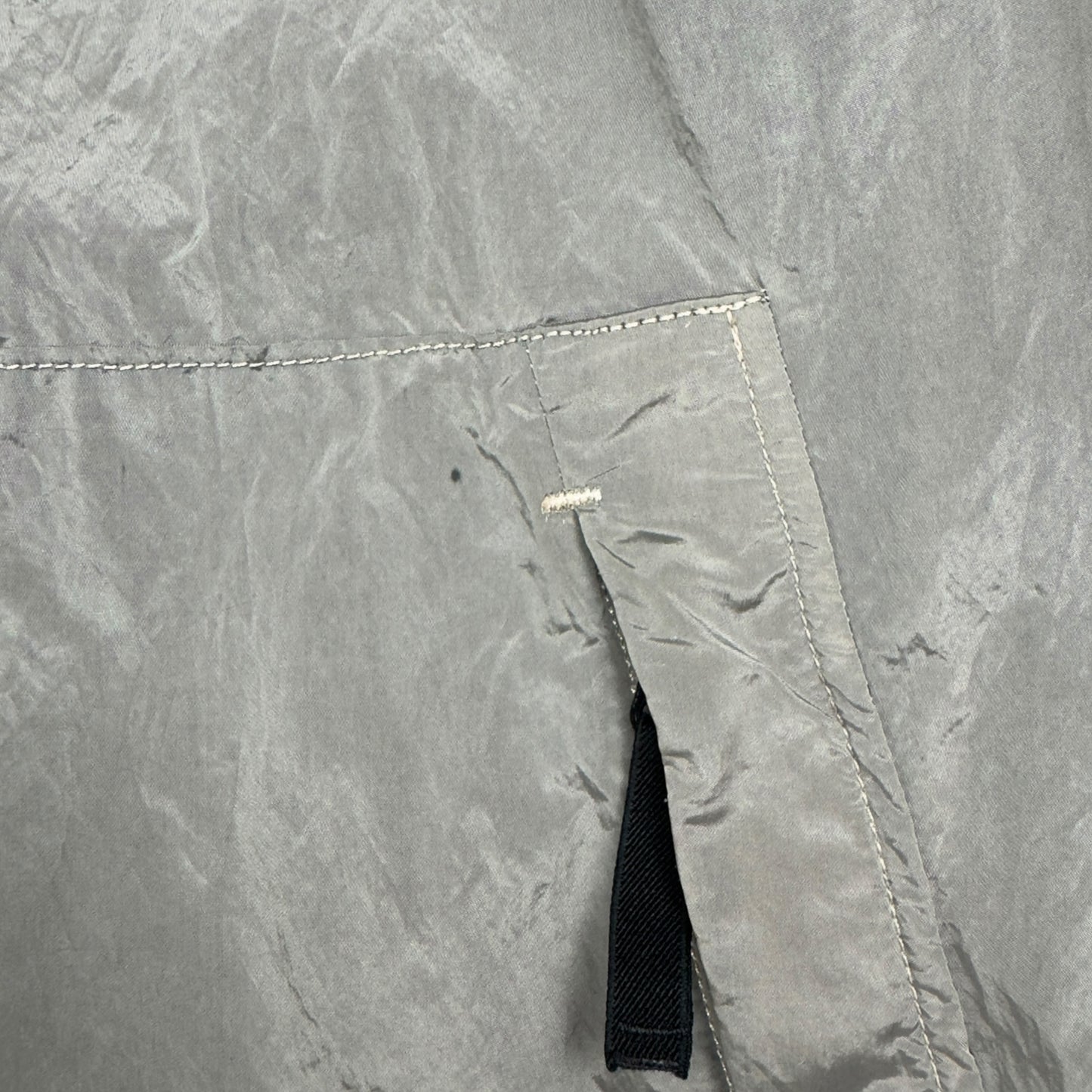 S/S 18 Stone Island Nylon Metal Watro Jacket - Silver