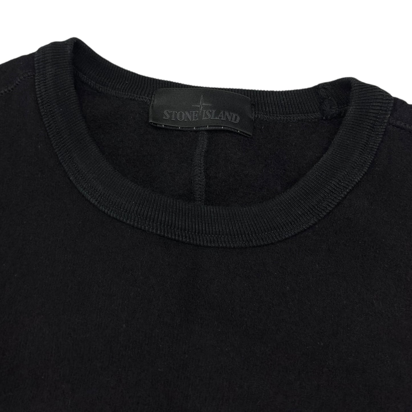 A/W 18 Stone Island Ghost Wool Crewneck Sweater - Black