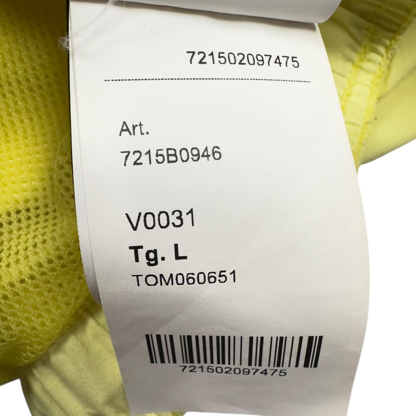 S/S 20 Stone Island Swim Shorts - Yellow