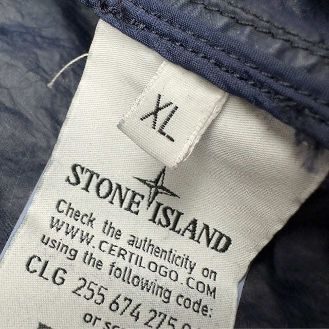 S/S 18 Stone Island Nylon Metal Watro Jacket - Navy