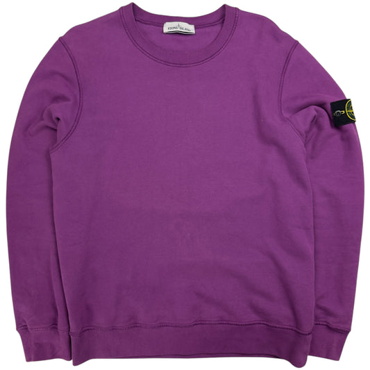 A/W 21 Stone Island Crewneck Sweater - Purple