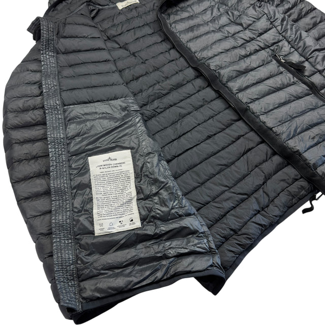 A/W 23 Stone Island Loom Woven Chambers R-Nylon Down TC Puffer Jacket - Grey