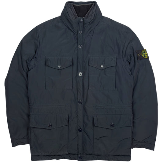 A/W 13 Stone Island Micro Reps Down Puffer Jacket - Navy