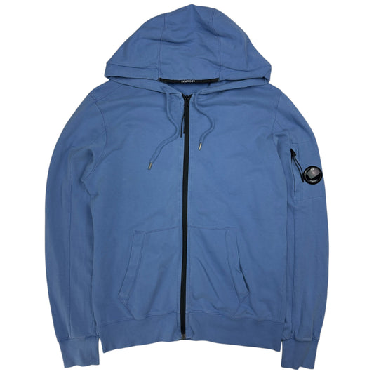 C.P. Company Full Zip Hoodie - Blue