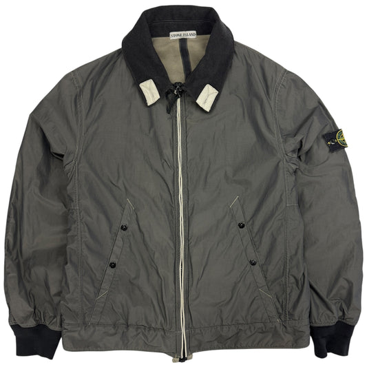 A/W 06 Stone Island Nylon Bomber Jacket - Grey