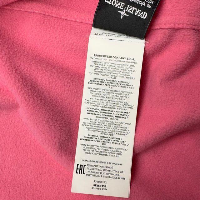 A/W 20 Stone Island Soft Shell R Jacket - Pink