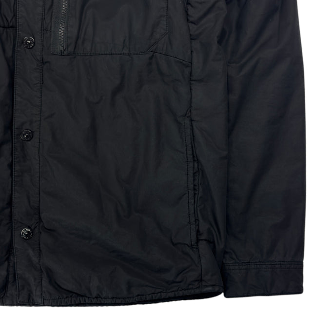 A/W 16 Stone Island Quilted Overshirt - Black