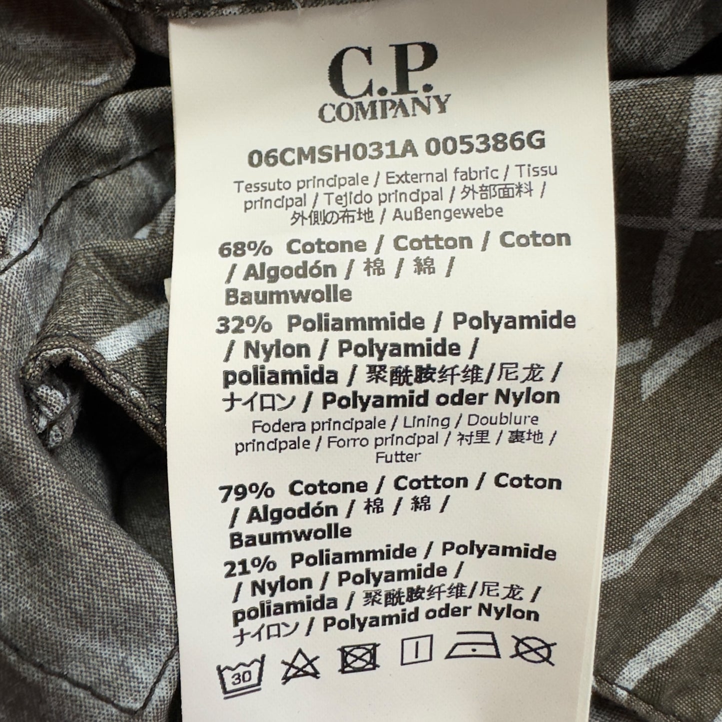C.P. Company 50 Fili Print Overshirt