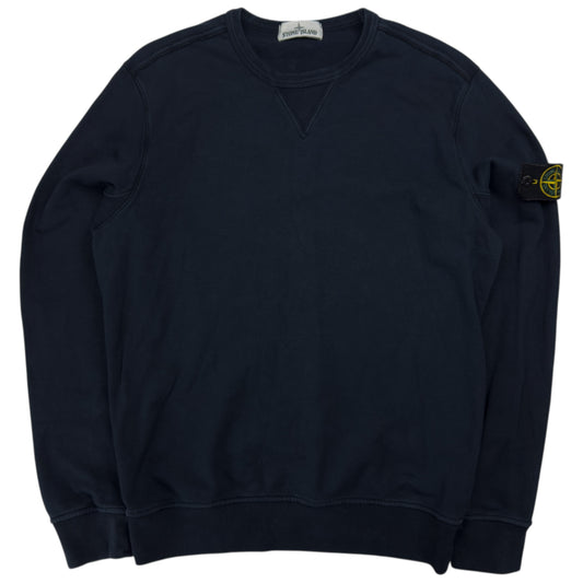 S/S 18 Stone Island Crewneck Sweater - Navy
