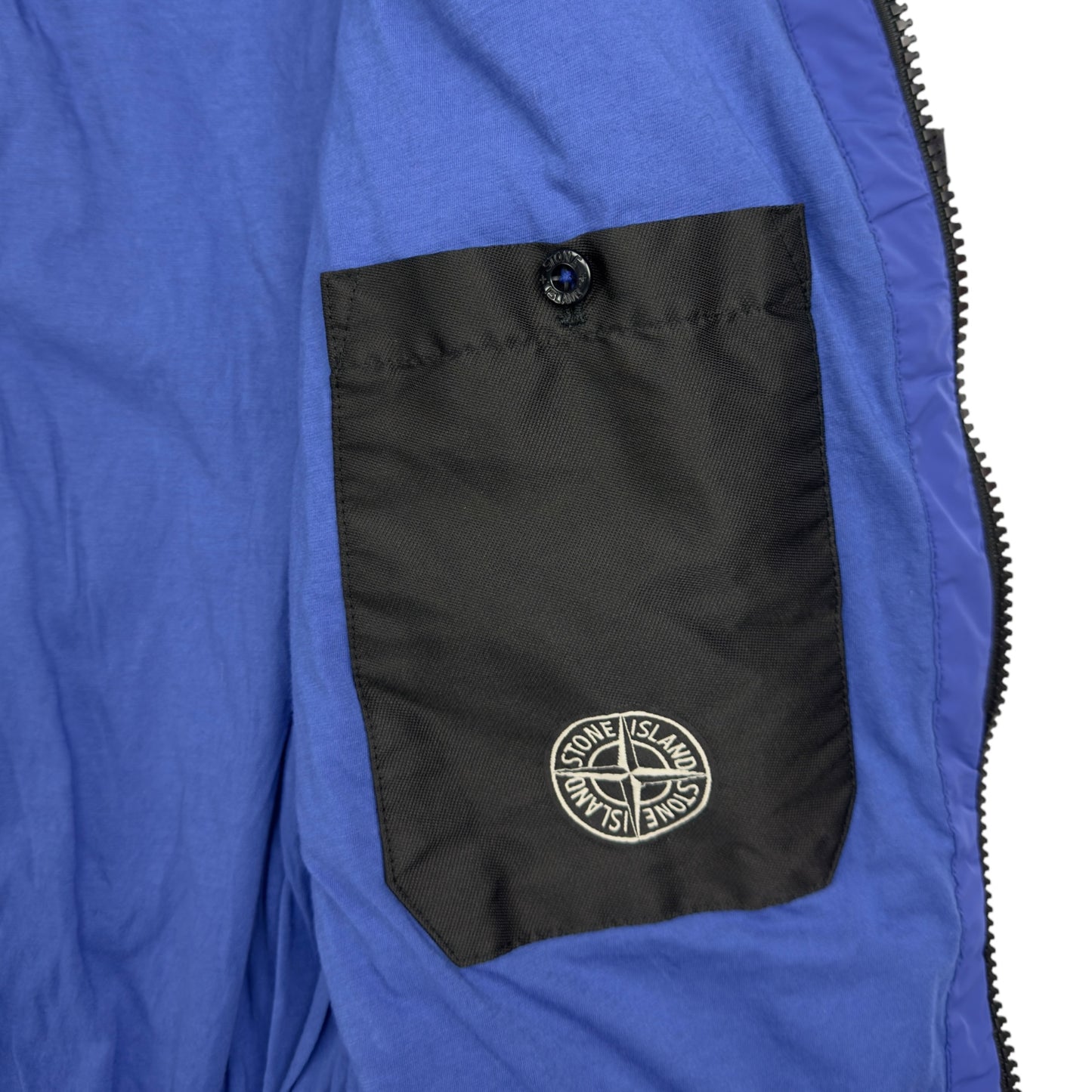 A/W 21 Stone Island Comfort Tech Composite with Polartec Alpha Jacket - Blue