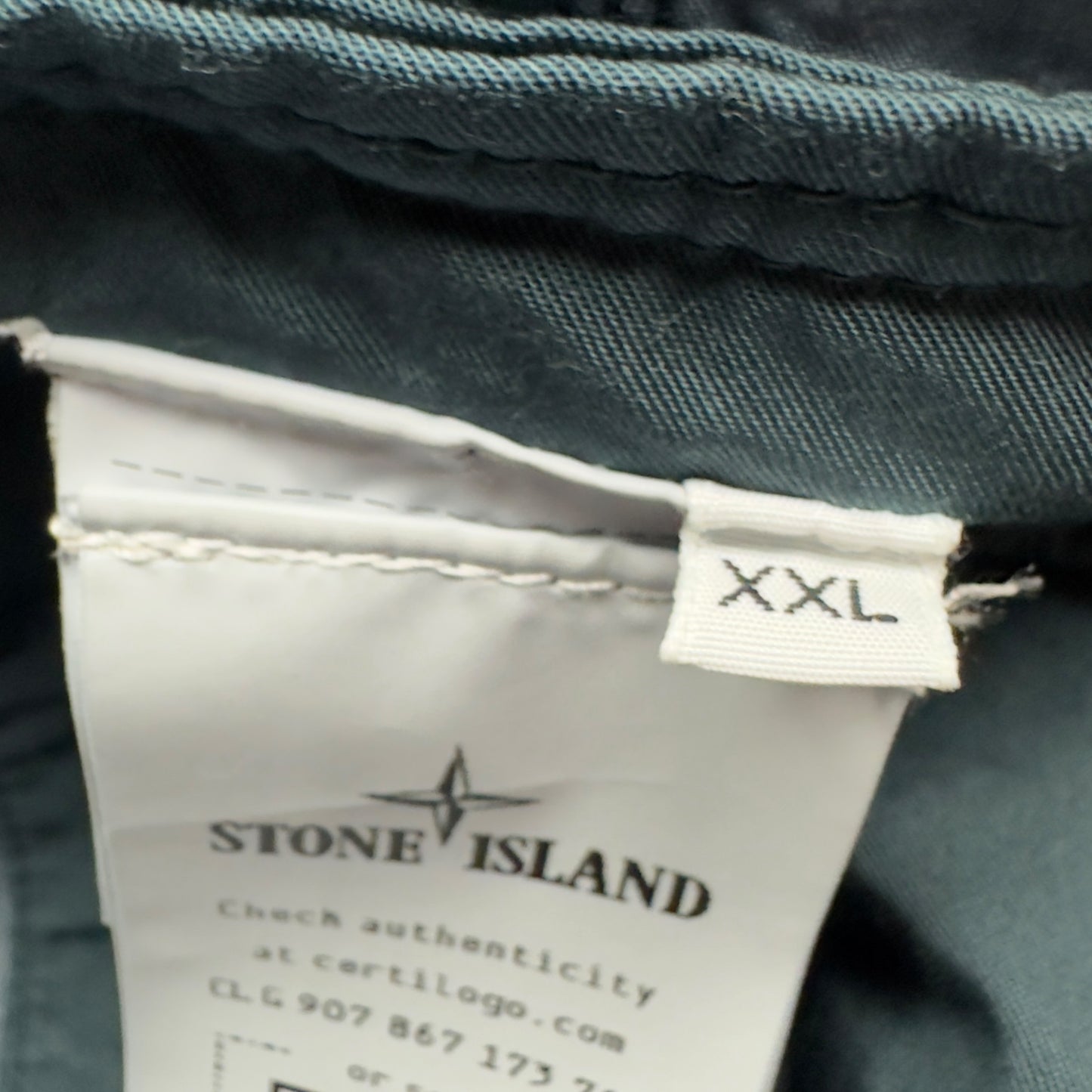 S/S 22 Stone Island Aggressive Gommato Jacket - Blue