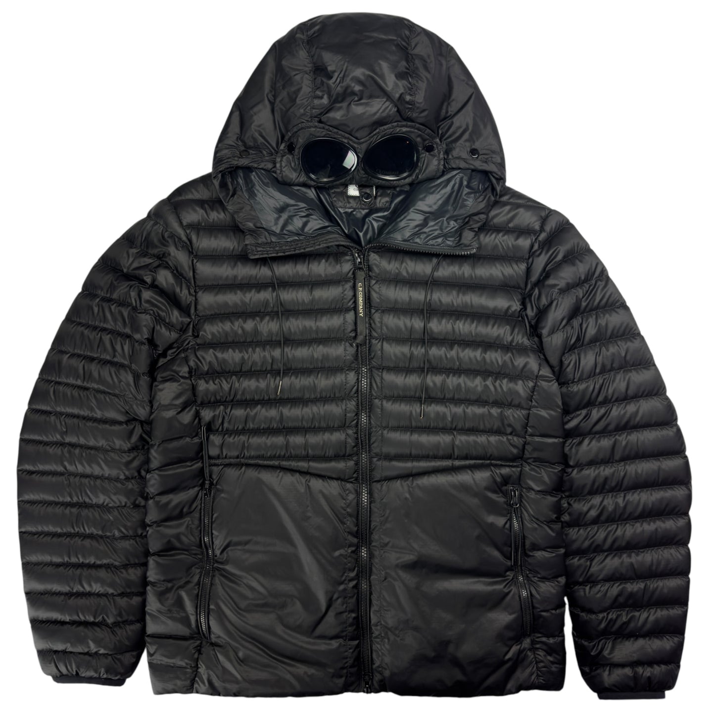 C.P. Company D.D. Shell Ripstop Down Goggle Puffer Jacket