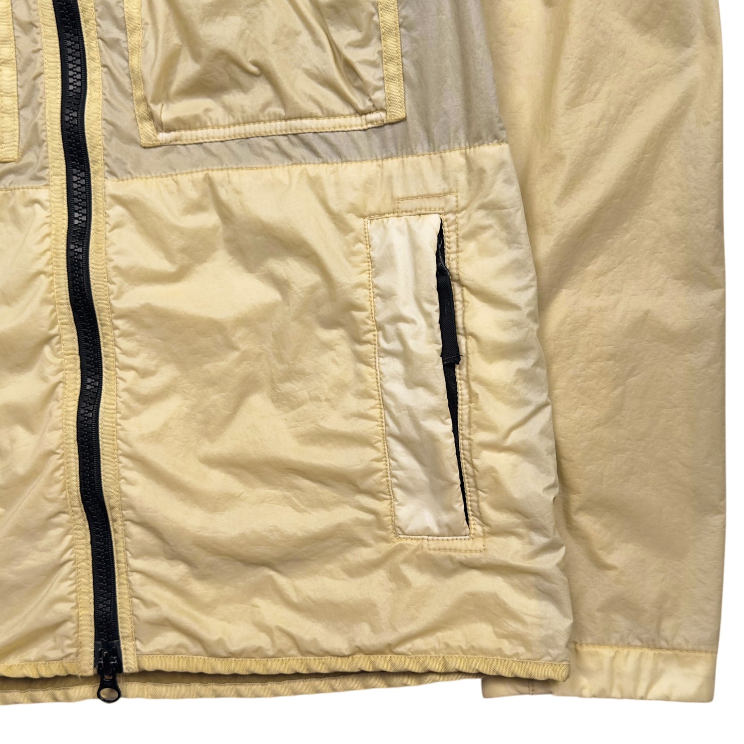 A/W 19 Stone Island Lamy Flock Jacket - Yellow