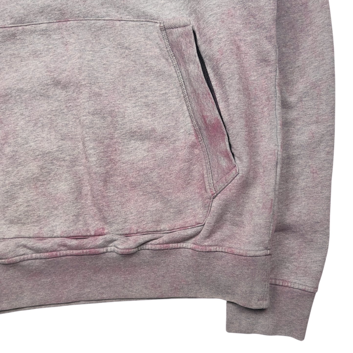 S/S 21 Stone Island Dust Colour Treatment Hoodie - Pink