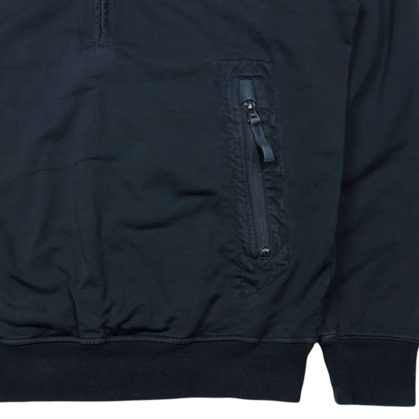 S/S 21 Stone Island Ghost Half Zip Sweater - Navy