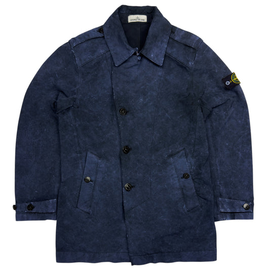 S/S 17 Stone Island David-TC Trench Coat with Dust Colour Treatment