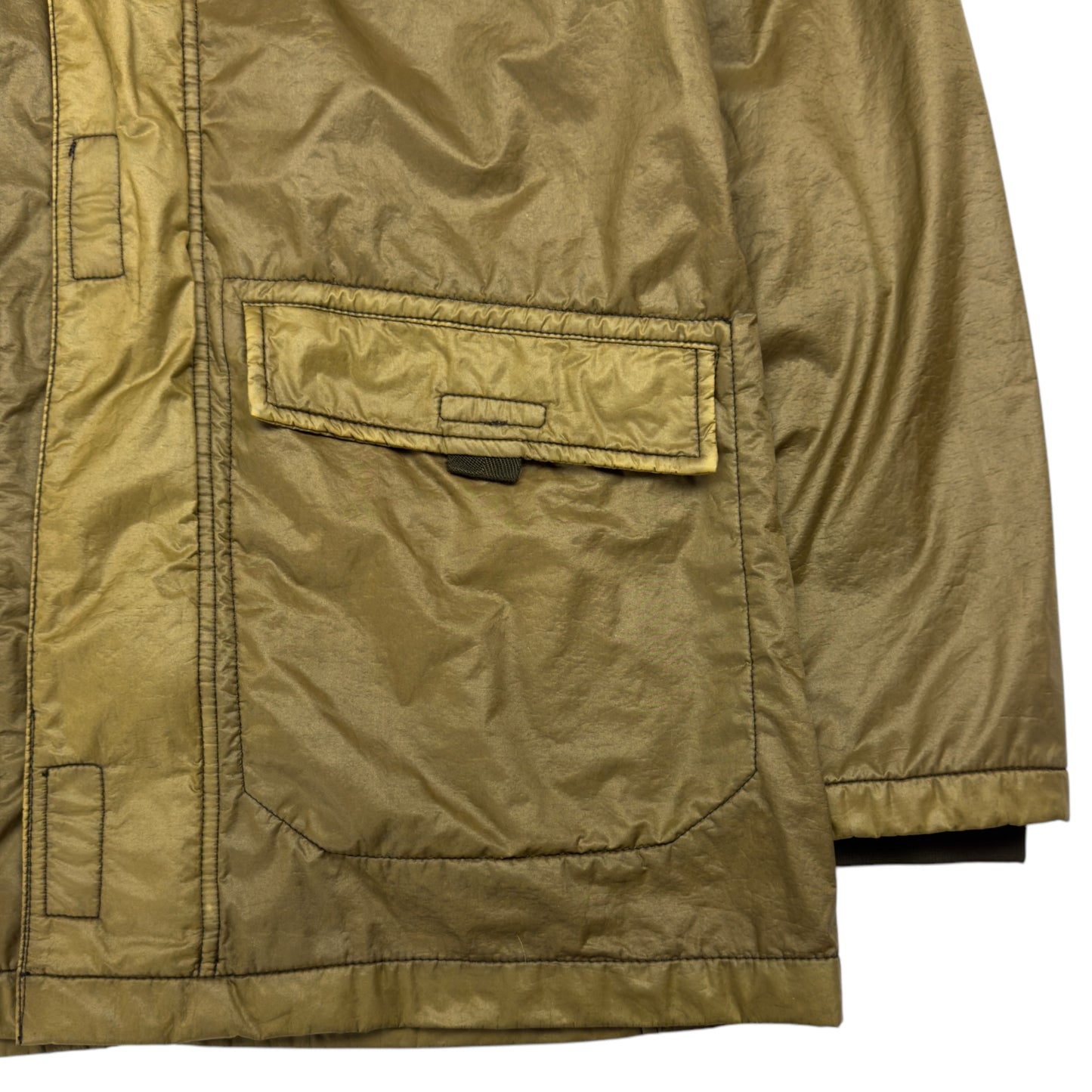 A/W 18 Stone Island Lamy Flock Field Jacket - Khaki