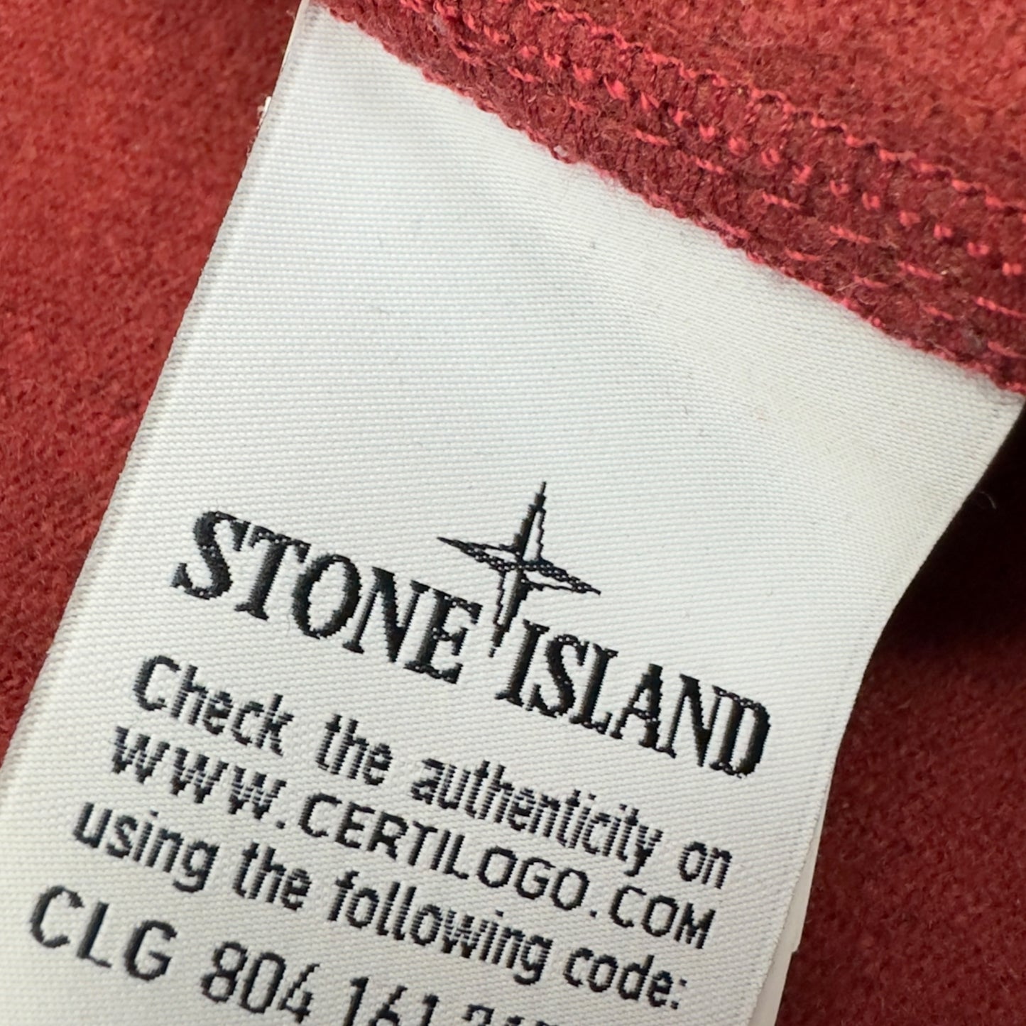 A/W 14 Stone Island Wool Blend Jacket - Red