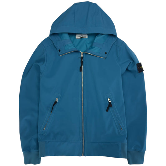 S/S 18 Stone Island Light Soft Shell R - Blue