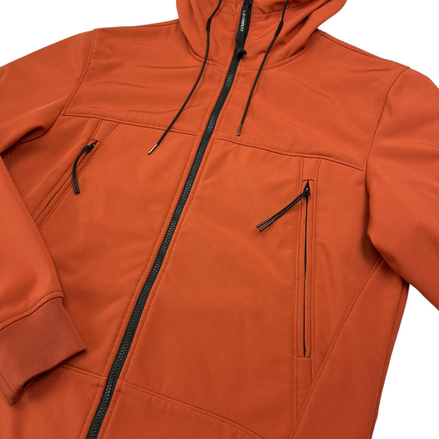C.P. Company Soft Shell Goggle Jacket - Orange