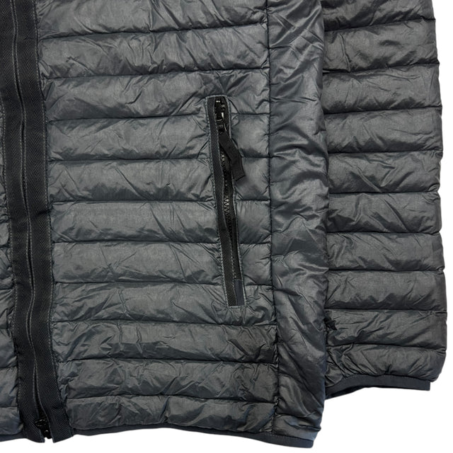A/W 23 Stone Island Loom Woven Chambers R-Nylon Down TC Puffer Jacket - Grey