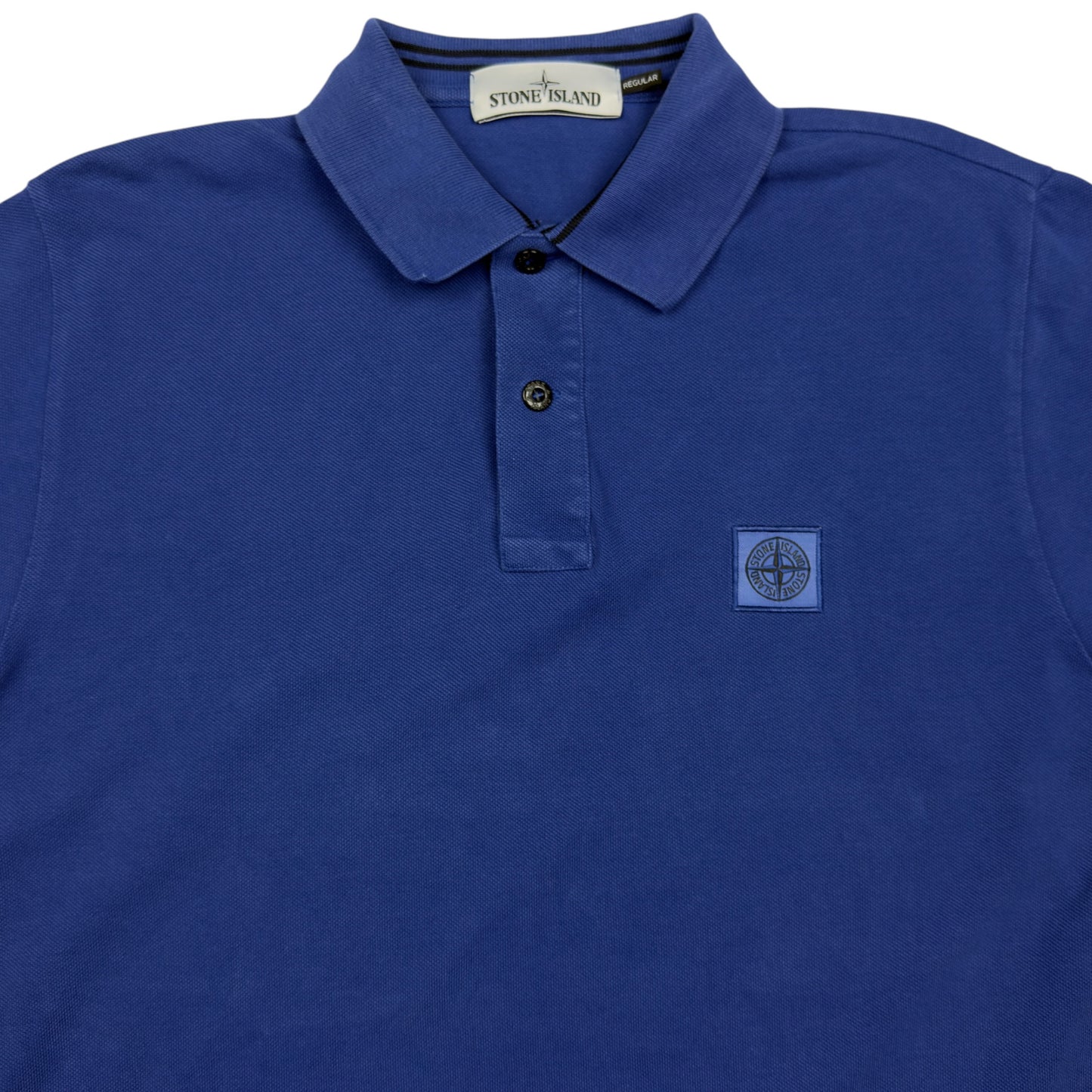 S/S 15 Stone Island Regular Fit Polo Shirt - Blue