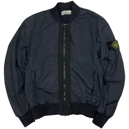 A/W 16 Stone Island Crinkle Reps NY Bomber - Charcoal