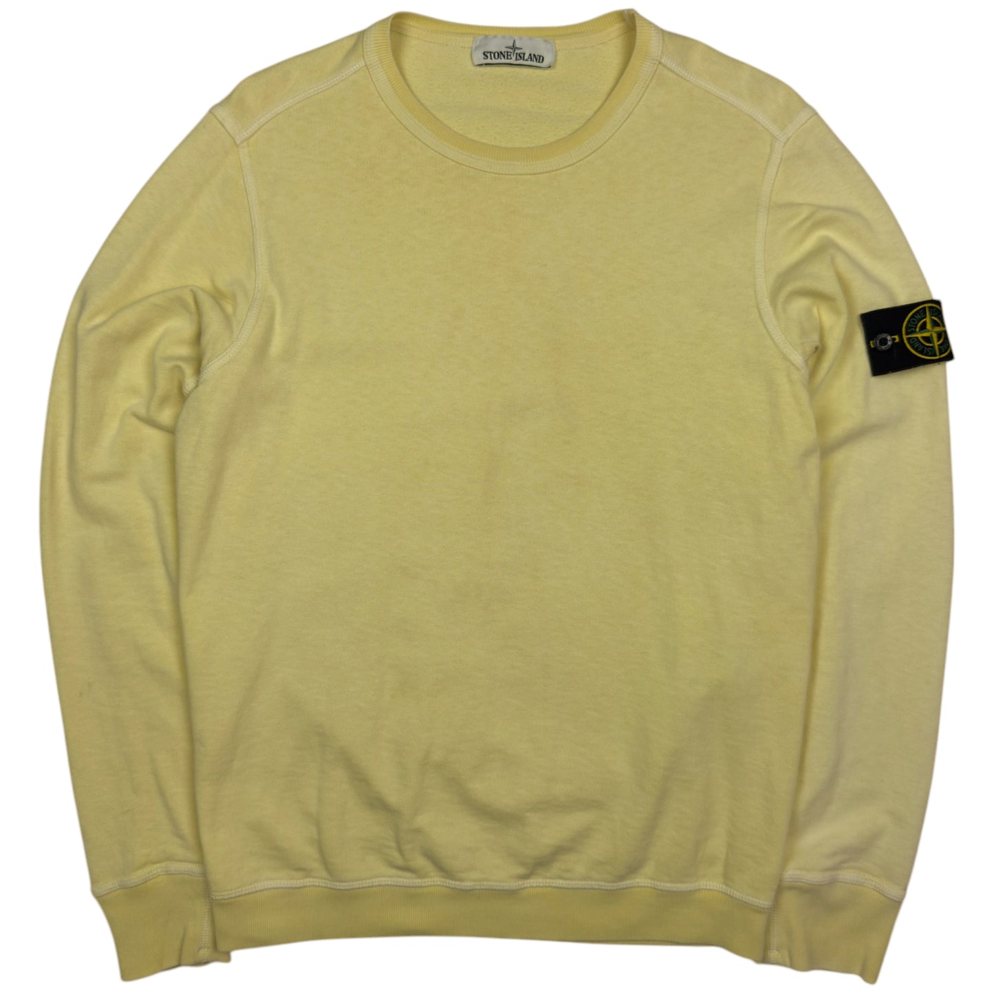A/W 17 Stone Island Crewneck Sweater - Yellow