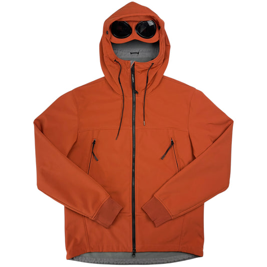 C.P. Company Soft Shell Goggle Jacket - Orange