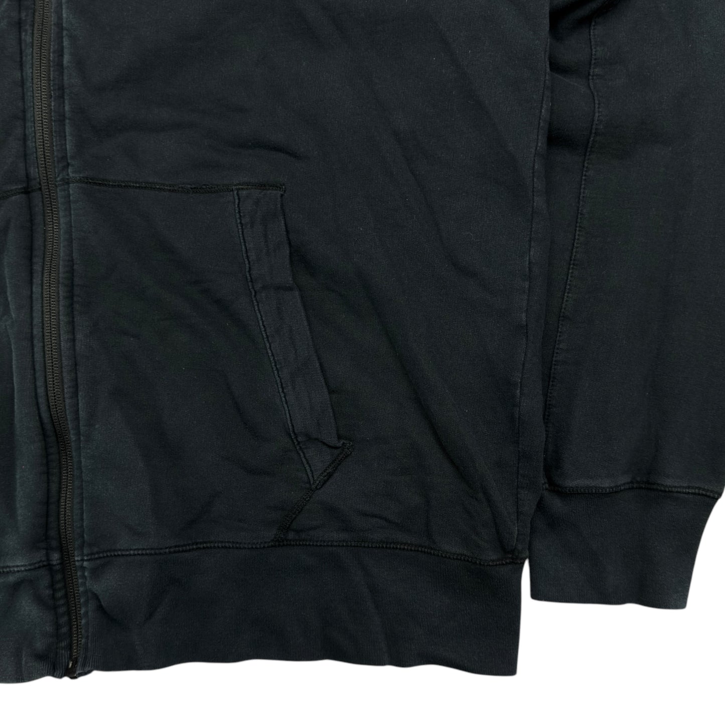 C.P. Company Full Zip Lens Hoodie - Black