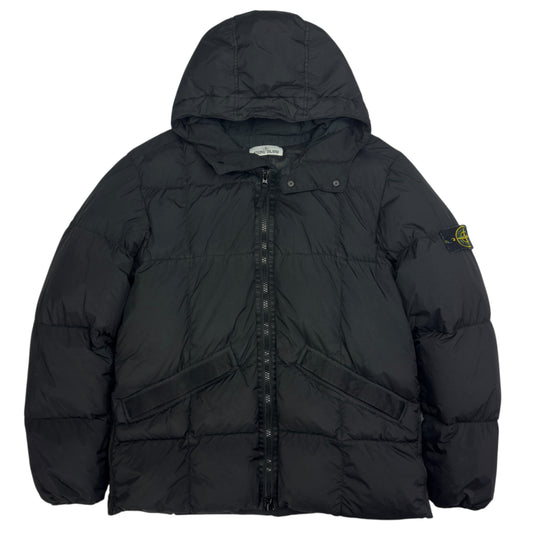 A/W 19 Stone Island Crinkle Reps NY Down Puffer Jacket - Black
