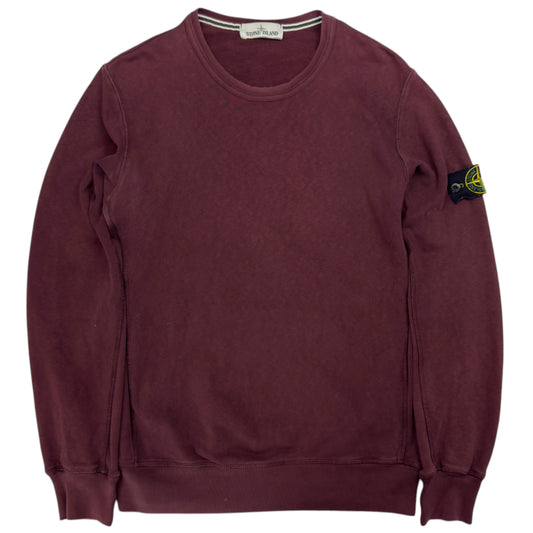 S/S 17 Stone Island Crewneck Sweater - Burgundy