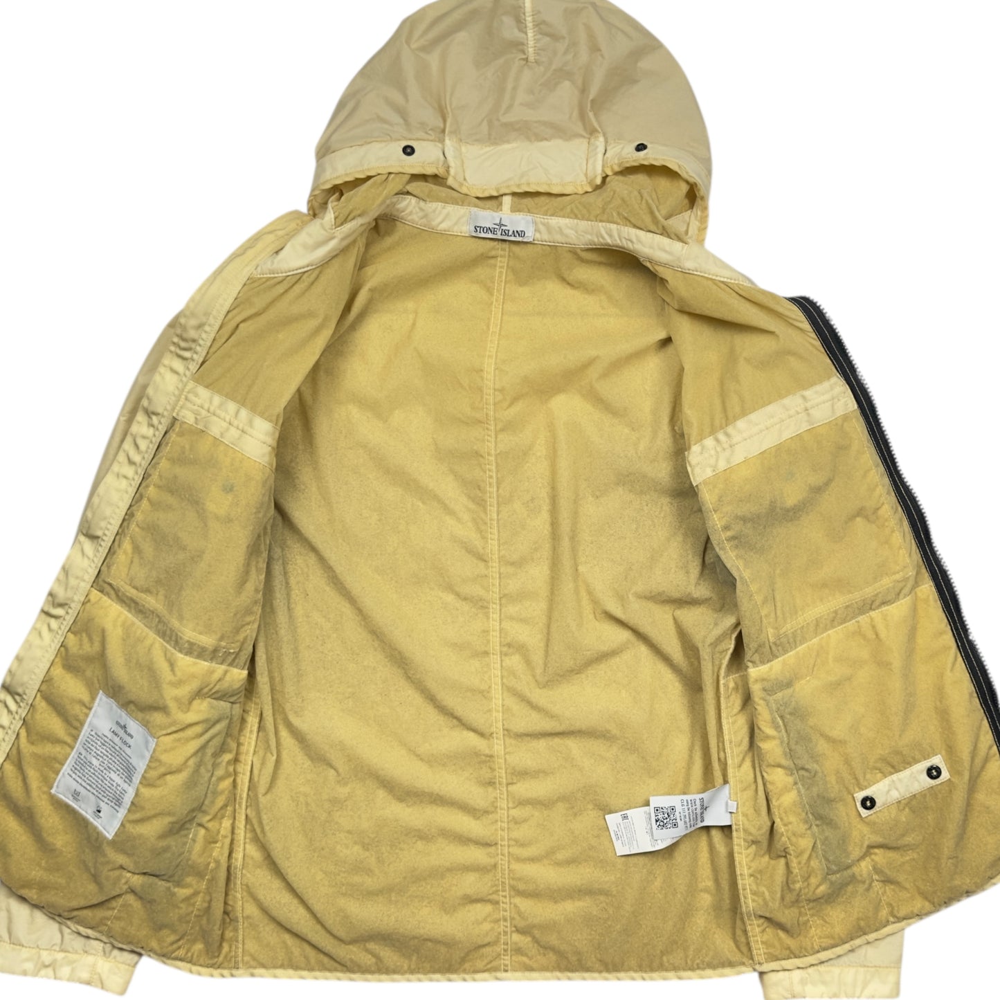 A/W 19 Stone Island Lamy Flock Jacket - Yellow