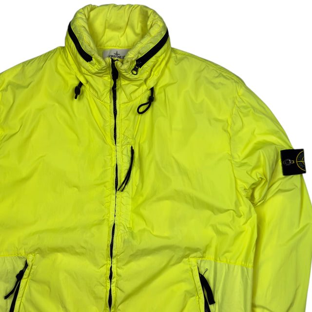 S/S 16 Stone Island Crinkle Reps NY Jacket - Yellow