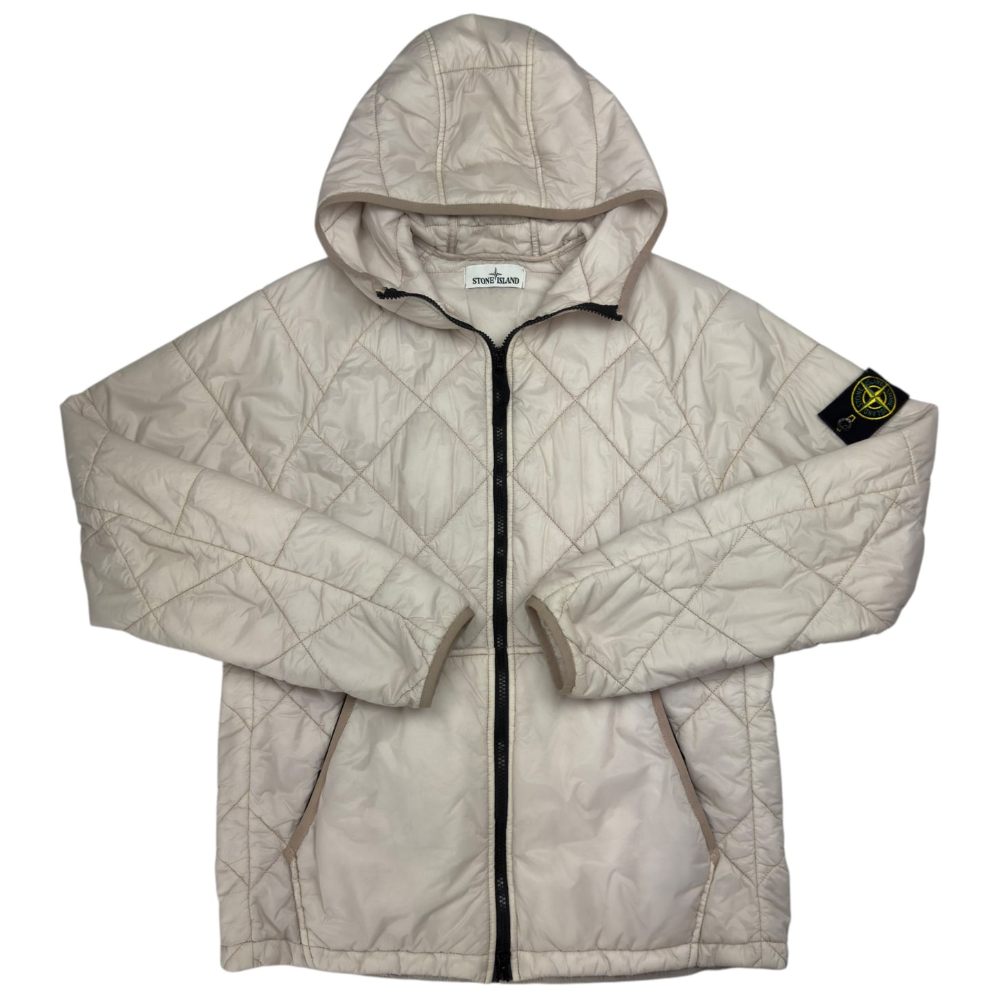 S/S 19 Stone Island Quilted Micro Yarn - Cream