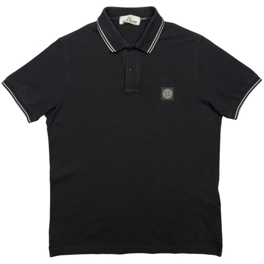 A/W 21 Stone Island Polo Shirt - Black