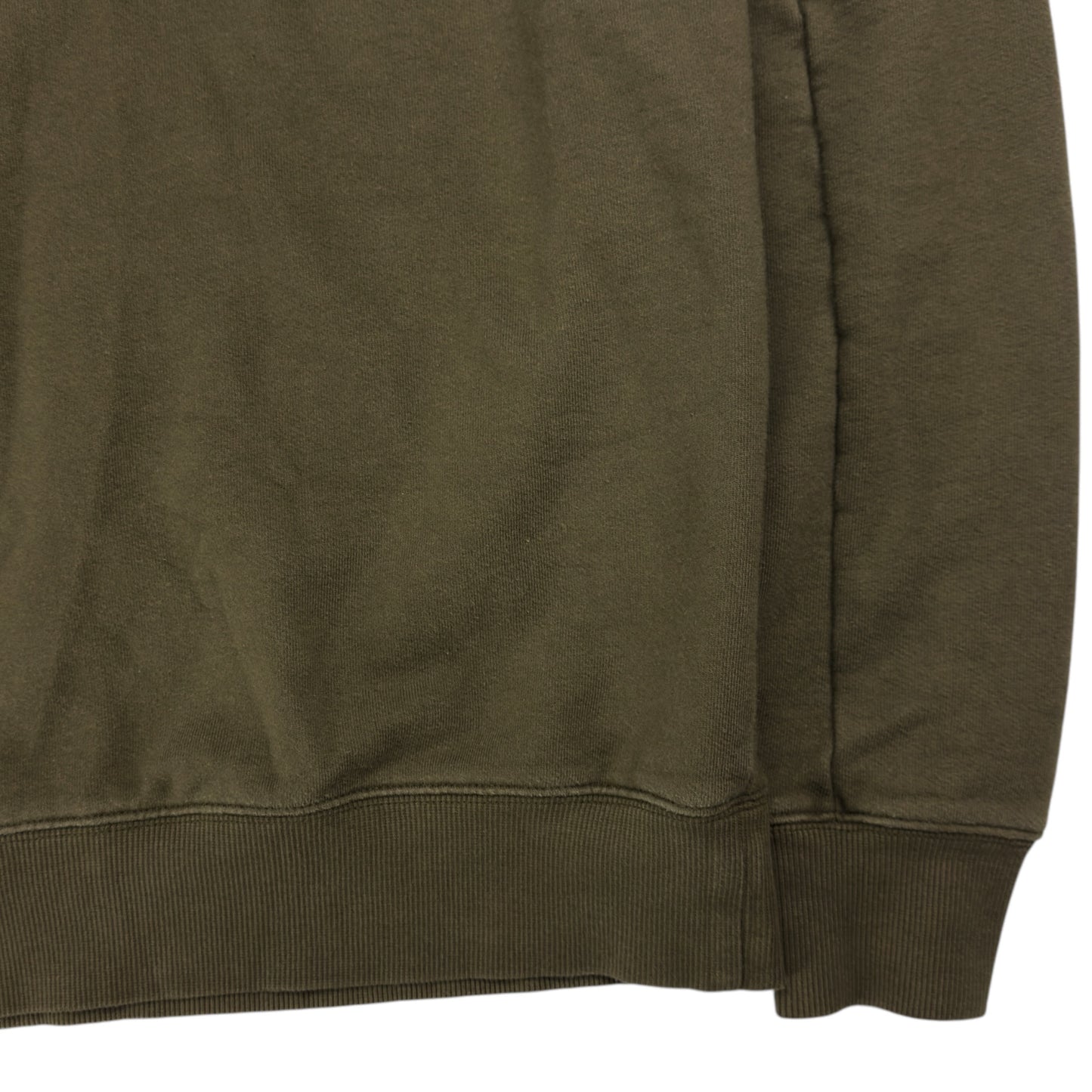 C.P. Company Lens Crewneck Sweater - Khaki