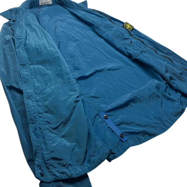 S/S 18 Stone Island Nylon Metal Overshirt - Blue