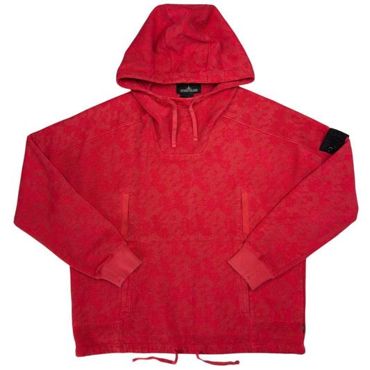A/W 18 Stone Island Shadow Project Panama Camo Smock - Red