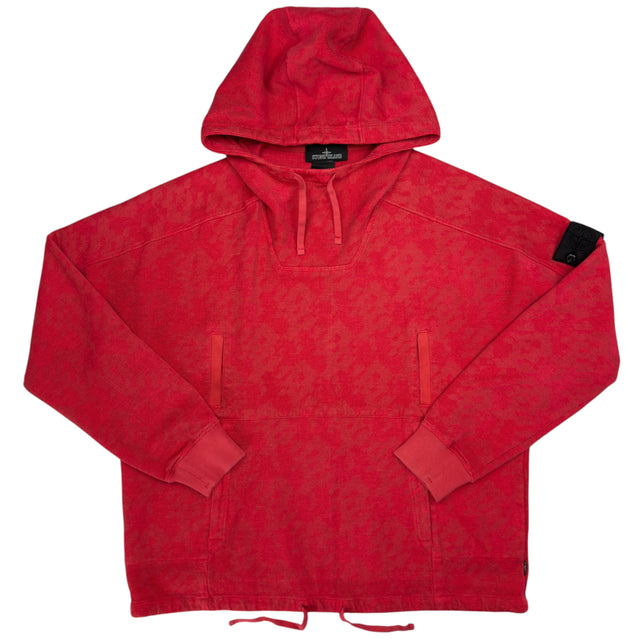 A/W 18 Stone Island Shadow Project Panama Camo Smock - Red