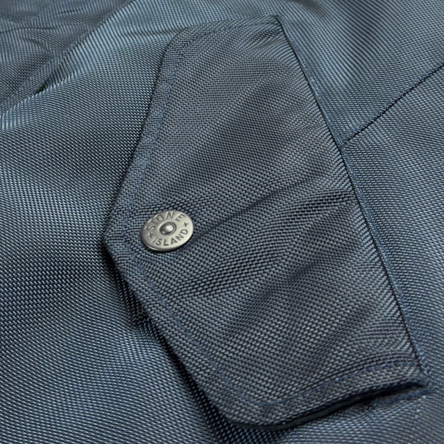 A/W 10 Stone Island Oxford Nylon N3-B Sheepskin Hood Jacket
